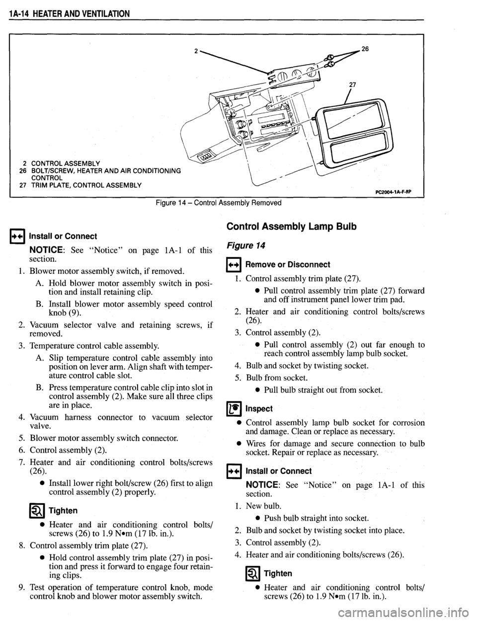 PONTIAC FIREBIRD 1993 Service Workshop Manual PONTIAC FIREBIRD 1993 Service Workshop Manual