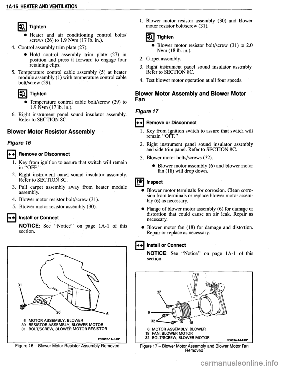 PONTIAC FIREBIRD 1993 Service Workshop Manual PONTIAC FIREBIRD 1993 Service Workshop Manual