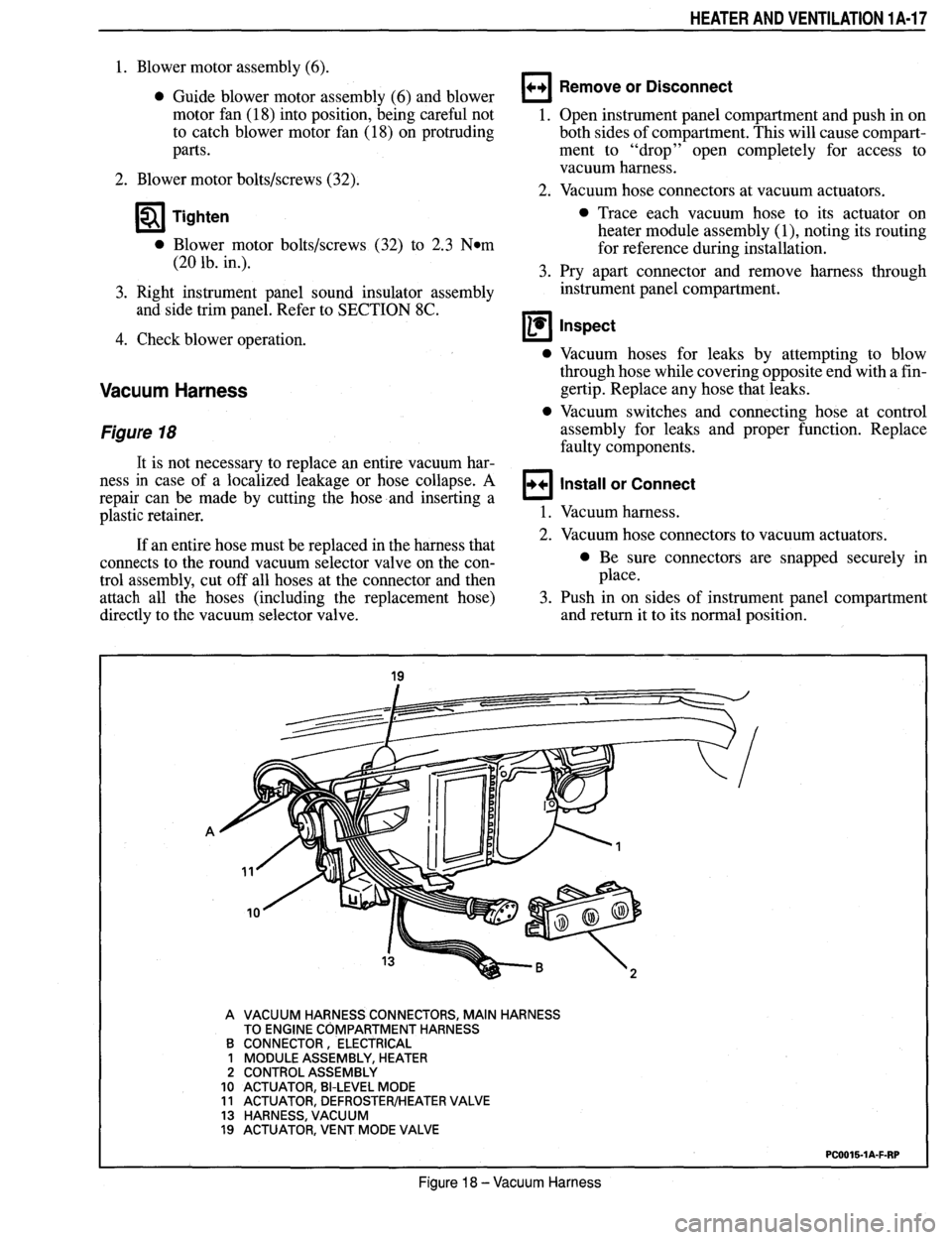 PONTIAC FIREBIRD 1993 Service Workshop Manual PONTIAC FIREBIRD 1993 Service Workshop Manual