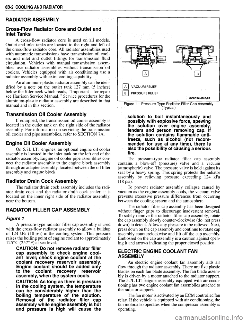 PONTIAC FIREBIRD 1993  Service Repair Manual 