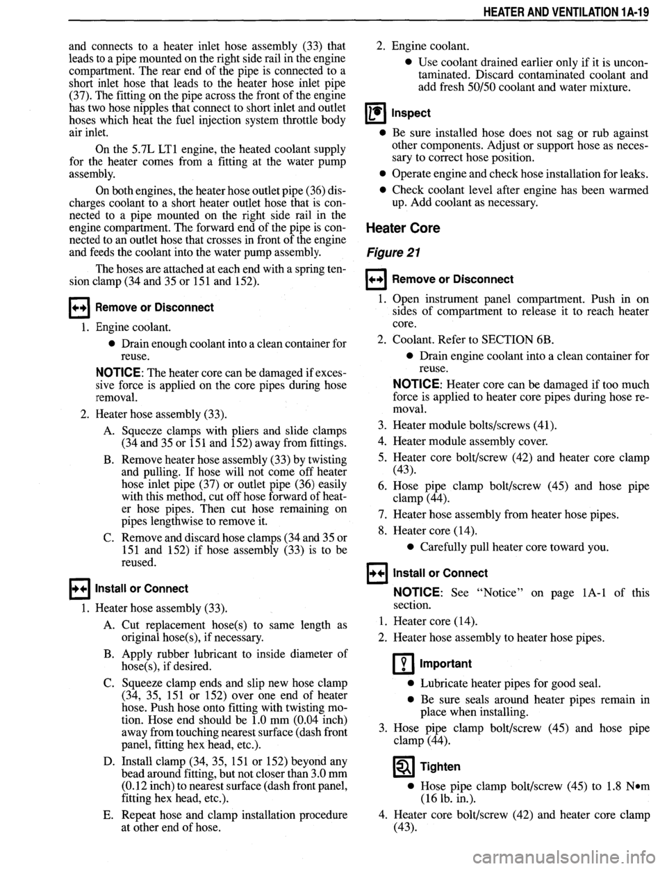 PONTIAC FIREBIRD 1993 Service Workshop Manual PONTIAC FIREBIRD 1993 Service Workshop Manual