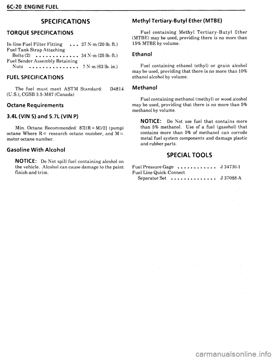 PONTIAC FIREBIRD 1993 Service Repair Manual PONTIAC FIREBIRD 1993 Service Repair Manual