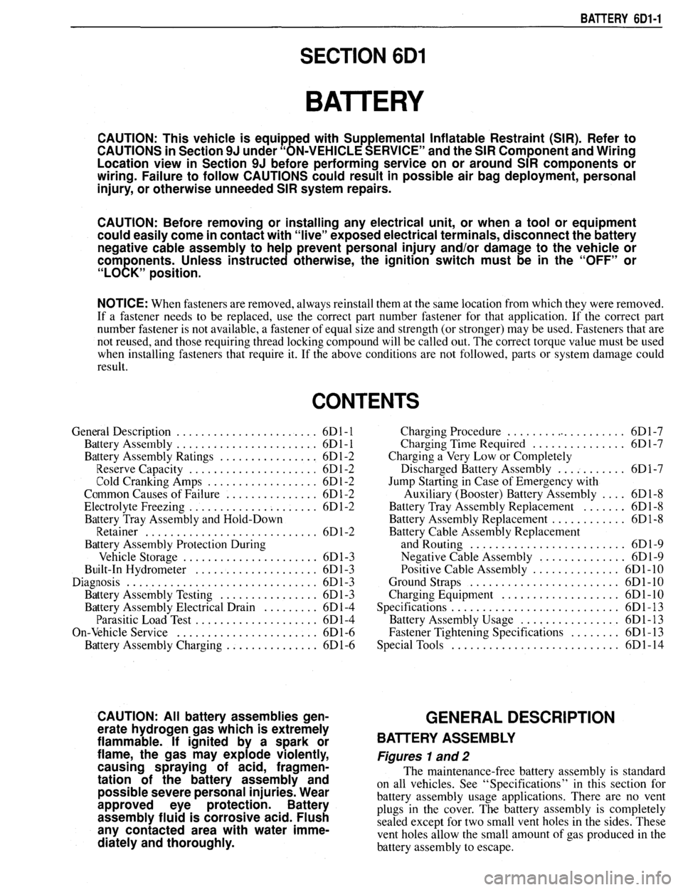 PONTIAC FIREBIRD 1993 Service Repair Manual PONTIAC FIREBIRD 1993 Service Repair Manual