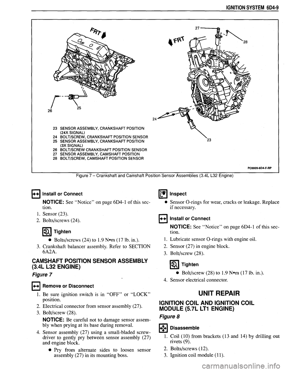 PONTIAC FIREBIRD 1993 Service Repair Manual PONTIAC FIREBIRD 1993 Service Repair Manual