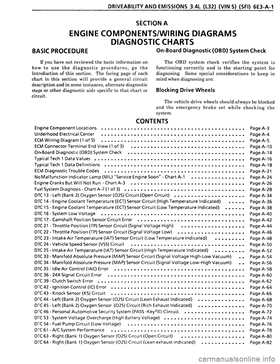 PONTIAC FIREBIRD 1993 Service Repair Manual PONTIAC FIREBIRD 1993 Service Repair Manual