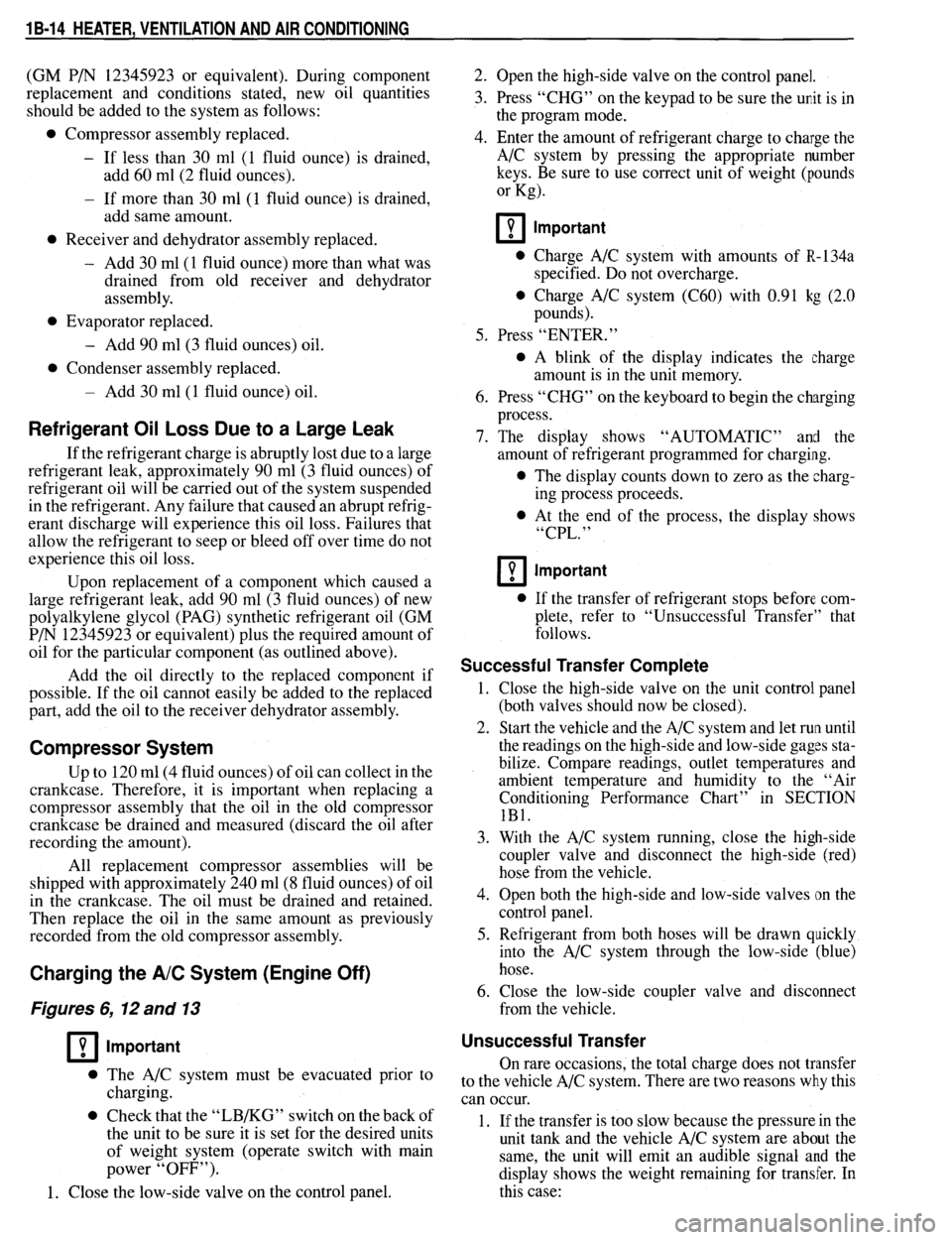 PONTIAC FIREBIRD 1993  Service Manual PDF 