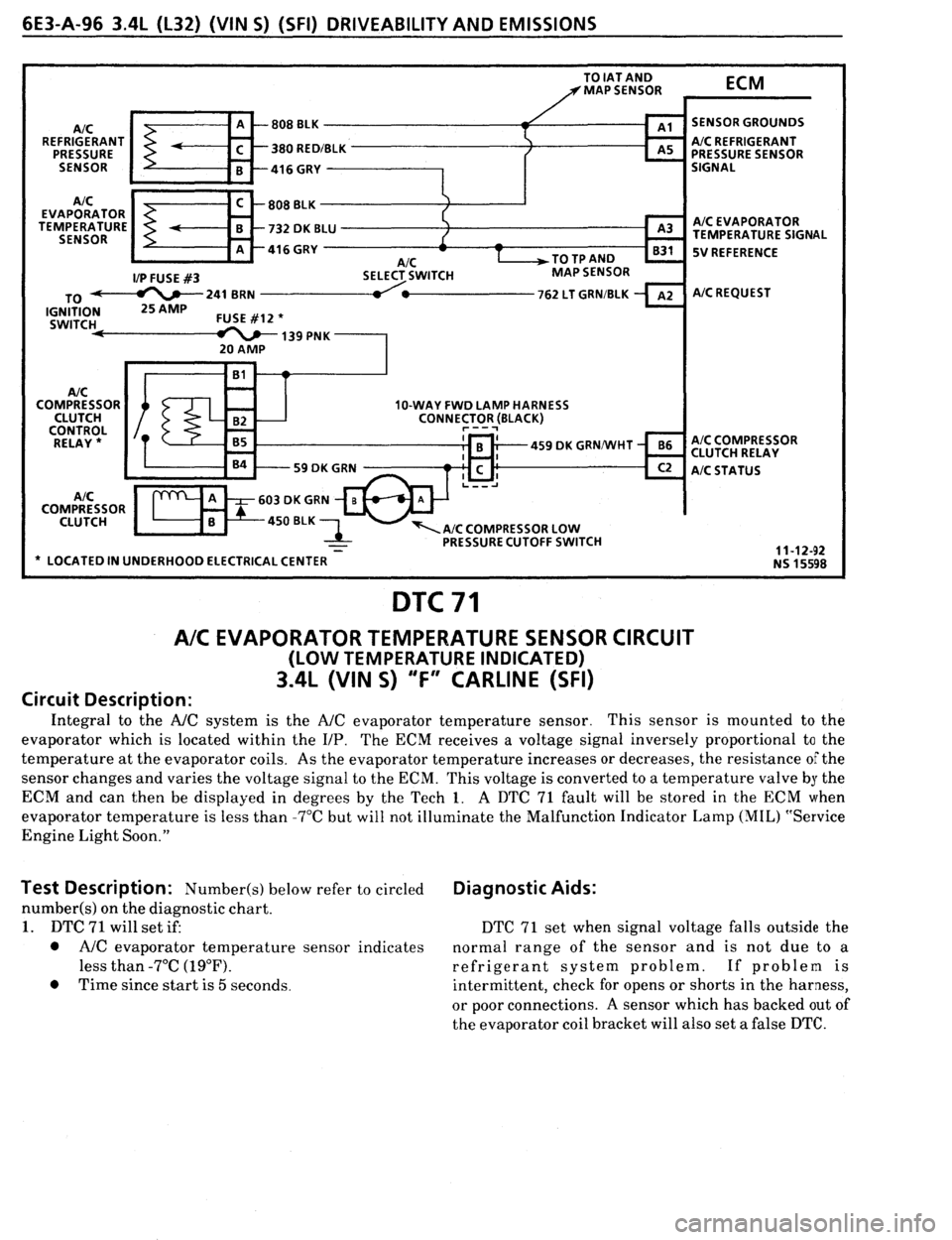 PONTIAC FIREBIRD 1993  Service Repair Manual 