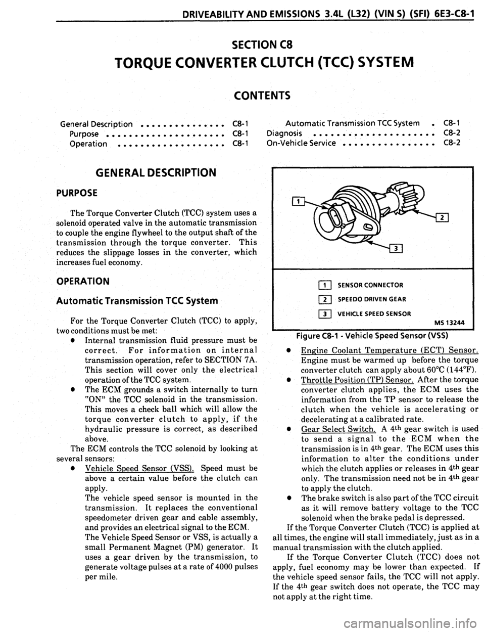 PONTIAC FIREBIRD 1993 Service Repair Manual PONTIAC FIREBIRD 1993 Service Repair Manual