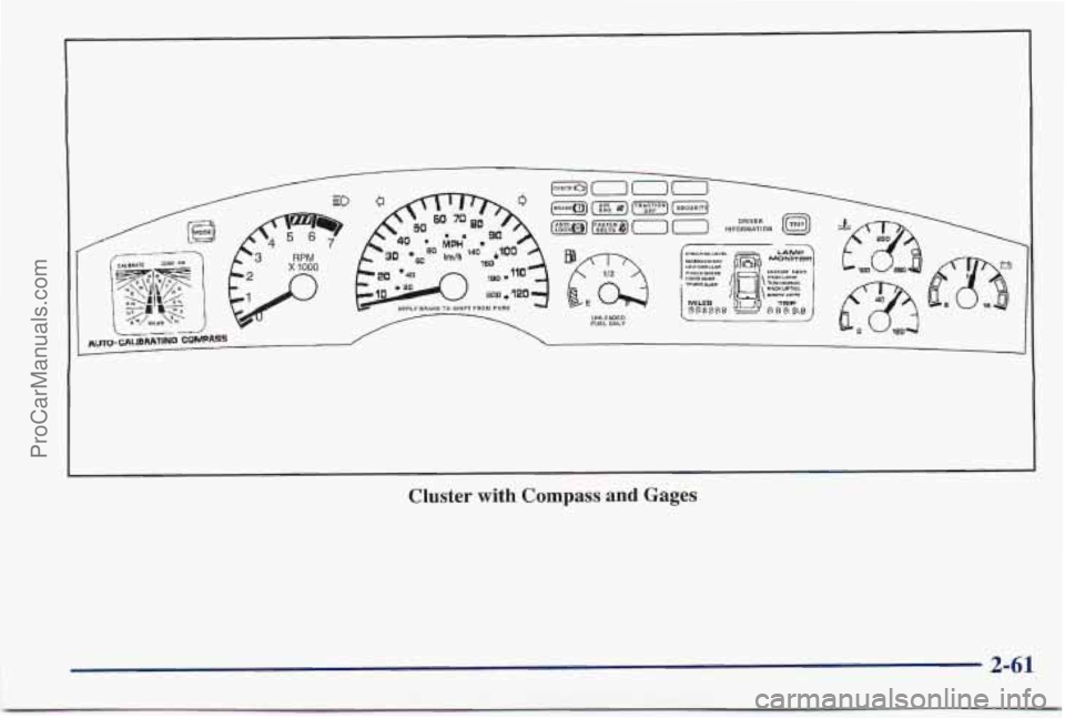 PONTIAC BONNEVILLE 1997 Owners Manual Cluster with Compass and Gages
ProCarManuals.com PONTIAC BONNEVILLE 1997 Owners Manual Cluster with Compass and Gages
ProCarManuals.com