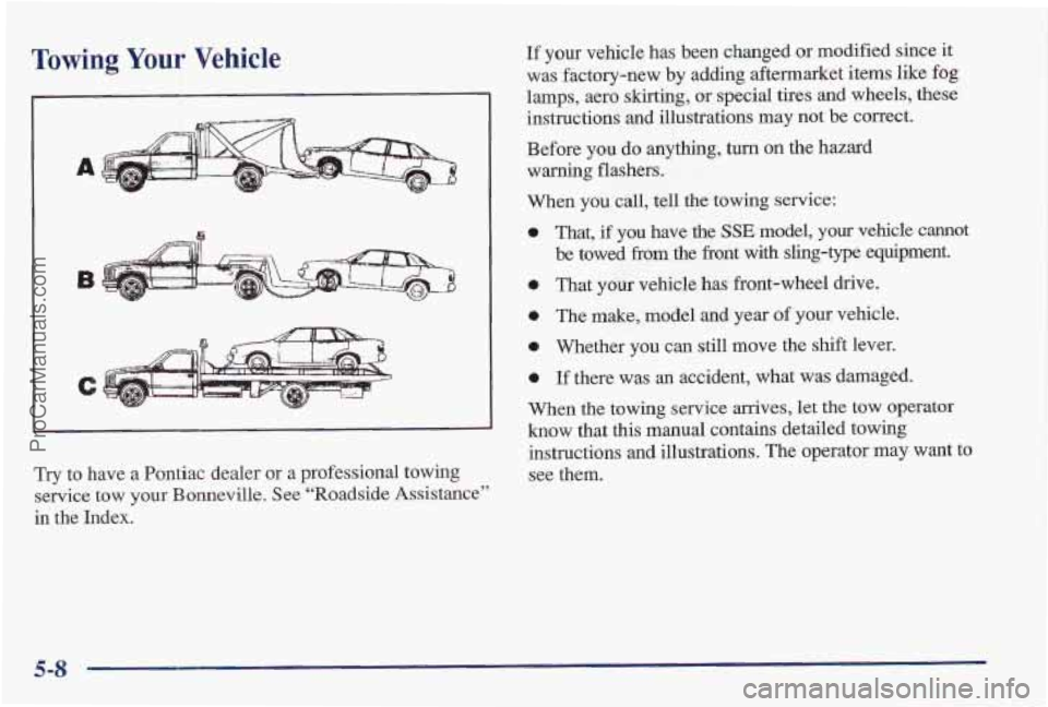 PONTIAC BONNEVILLE 1997  Owners Manual 3 
8 
ProCarManuals.com 