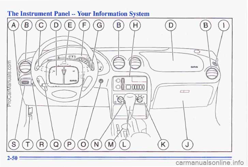 PONTIAC GRAND-AM 1996 Owners Manual The Instrument Panel -- Your Information
Svstem
2-50
ProCarManuals.com PONTIAC GRAND-AM 1996 Owners Manual The Instrument Panel -- Your Information
Svstem
2-50
ProCarManuals.com