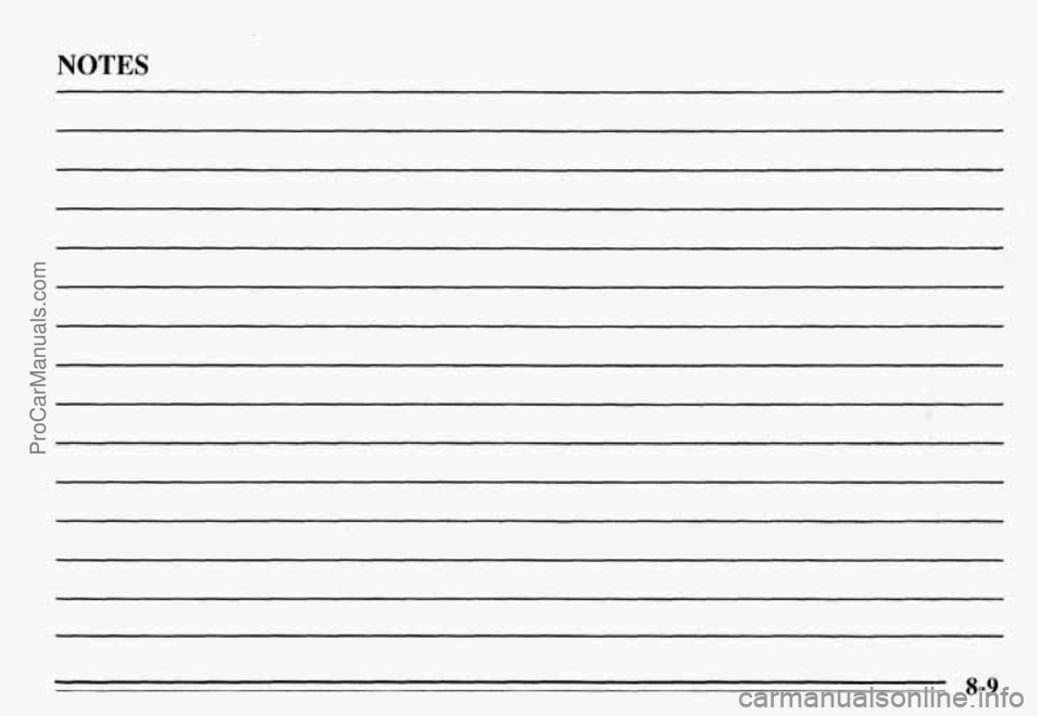PONTIAC GRAND-AM 1995 Owners Manual NOTES
8-9
ProCarManuals.com PONTIAC GRAND-AM 1995 Owners Manual NOTES
8-9
ProCarManuals.com