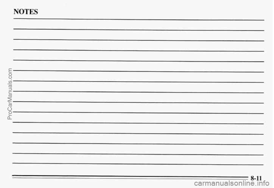 PONTIAC GRAND-AM 1995 Owners Manual NOTES
8-11
ProCarManuals.com PONTIAC GRAND-AM 1995 Owners Manual NOTES
8-11
ProCarManuals.com