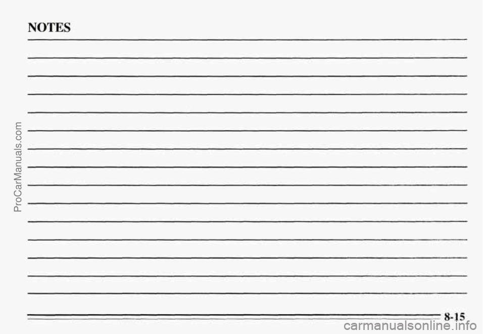 PONTIAC GRAND-AM 1995 Owners Manual NOTES
8-15
ProCarManuals.com PONTIAC GRAND-AM 1995 Owners Manual NOTES
8-15
ProCarManuals.com