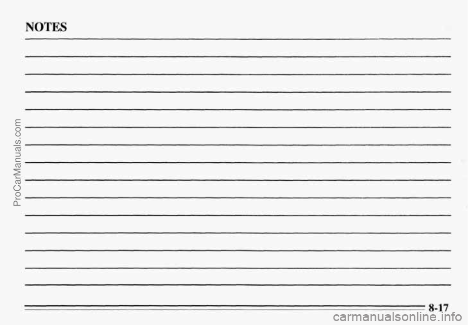 PONTIAC GRAND-AM 1995 Owners Manual NOTES
ProCarManuals.com PONTIAC GRAND-AM 1995 Owners Manual NOTES
ProCarManuals.com
