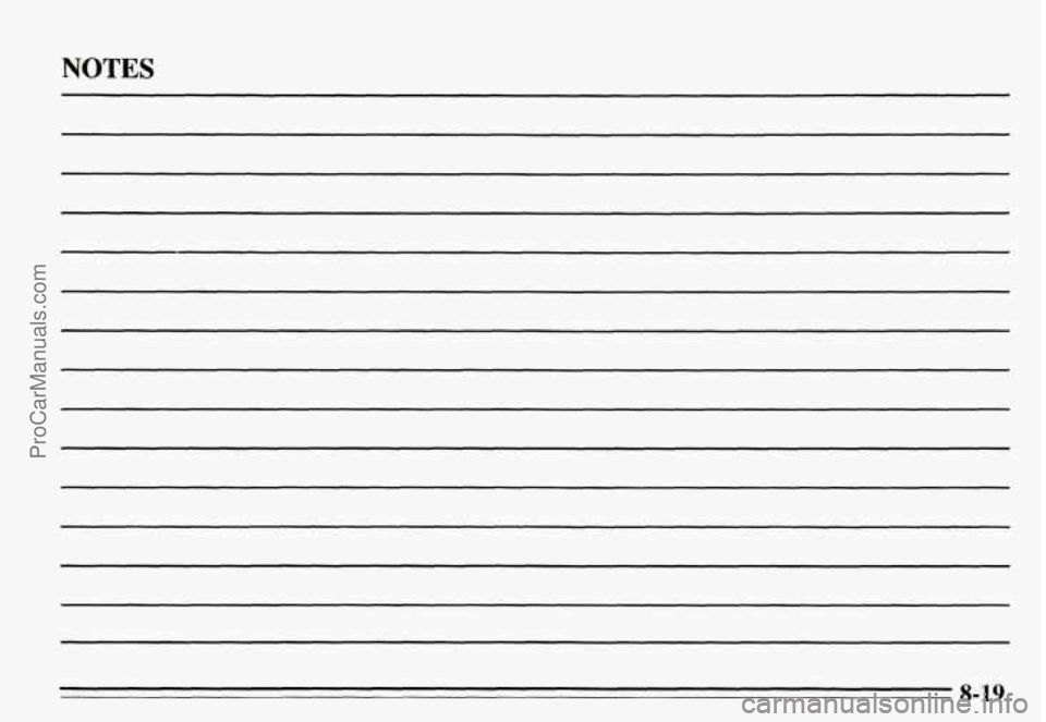 PONTIAC GRAND-AM 1995 Owners Manual NOTES
8-19
ProCarManuals.com PONTIAC GRAND-AM 1995 Owners Manual NOTES
8-19
ProCarManuals.com