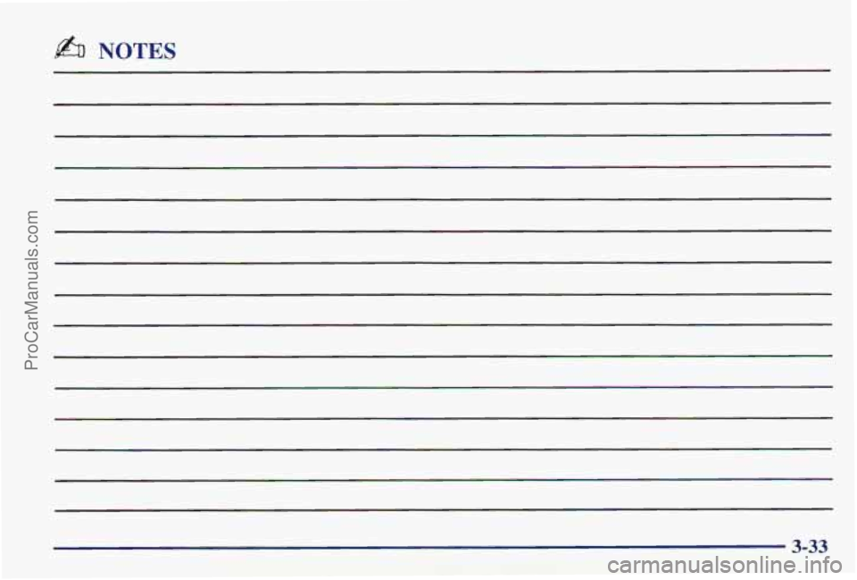 PONTIAC PONTIAC 1997 Owners Manual b% NOTES
3-33
ProCarManuals.com PONTIAC PONTIAC 1997 Owners Manual b% NOTES
3-33
ProCarManuals.com
