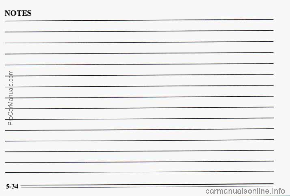 PONTIAC PONTIAC 1995 Owners Manual NOTES
5-34
ProCarManuals.com PONTIAC PONTIAC 1995 Owners Manual NOTES
5-34
ProCarManuals.com