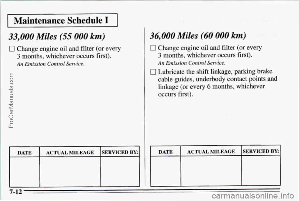 PONTIAC PONTIAC 1995 Owners Manual D&TE. ACTUAL MILXAGE
ProCarManuals.com PONTIAC PONTIAC 1995 Owners Manual D&TE. ACTUAL MILXAGE
ProCarManuals.com