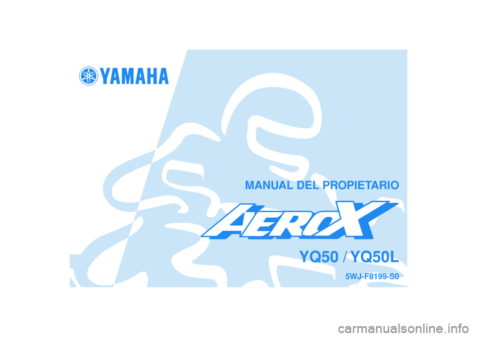 YAMAHA AEROX50 2003  Manuale de Empleo (in Spanish) 