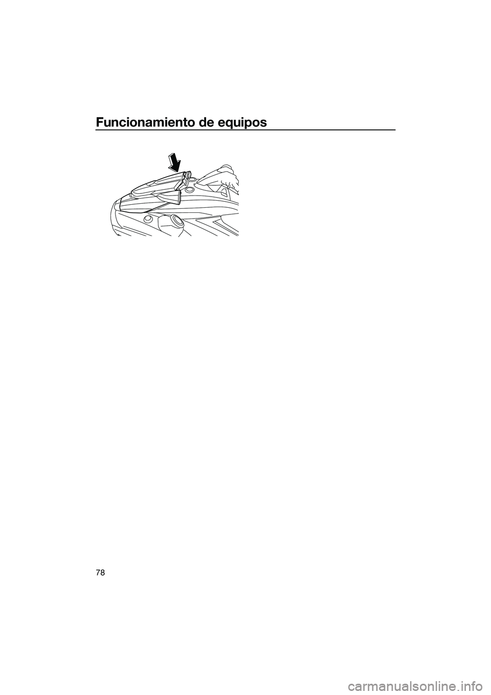 YAMAHA FX HO CRUISER 2022 Manuale de Empleo (in Spanish) Funcionamiento de equipos
78
UF3V73S0.book Page 78 Tuesday, September 14, 2021 4:16 PM YAMAHA FX HO CRUISER 2022 Manuale de Empleo (in Spanish) Funcionamiento de equipos
78
UF3V73S0.book Page 78 Tuesday, September 14, 2021 4:16 PM