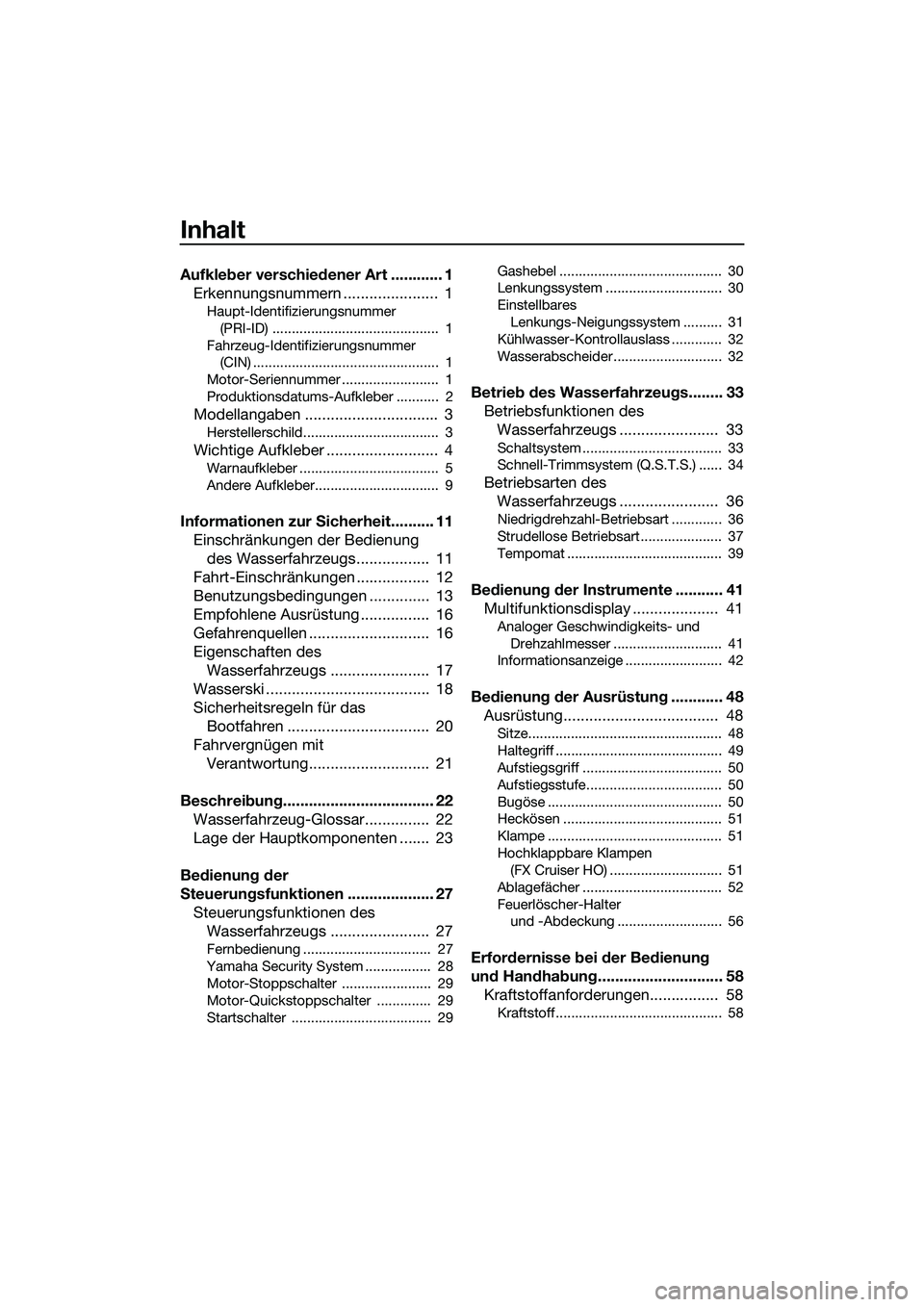 YAMAHA FX HO 2014 Betriebsanleitungen in German 120 Pages u-locki-g-aim-120-s-pote-tial-explori-g-the-adva-ced-medi-m-ra-ge-air