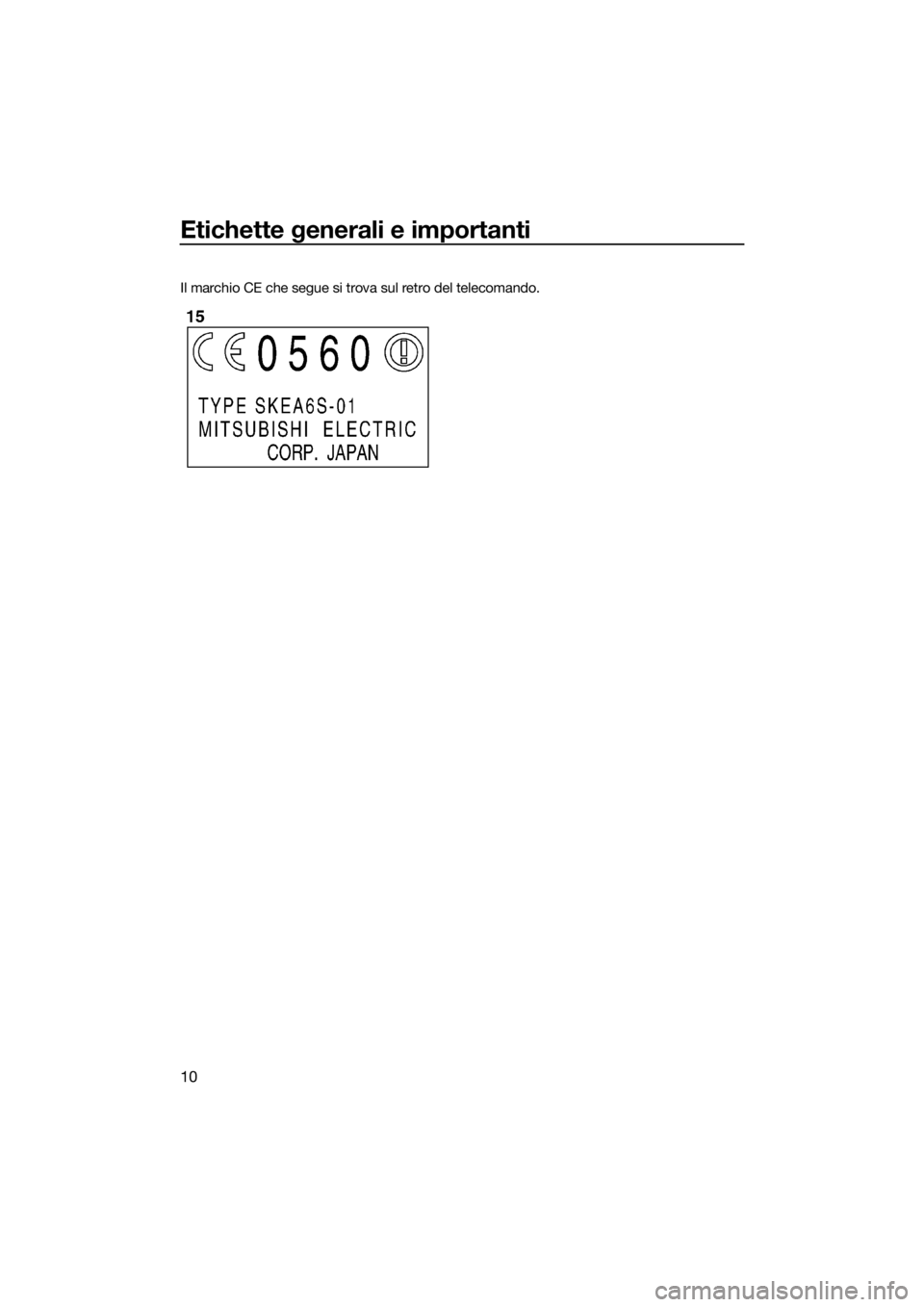 YAMAHA FX SVHO 2017 Manuale duso (in Italian) Etichette generali e importanti
10
Il marchio CE che segue si trova sul retro del telecomando.
UF3J74H0.book Page 10 Tuesday, June 28, 2016 9:59 AM YAMAHA FX SVHO 2017 Manuale duso (in Italian) Etichette generali e importanti
10
Il marchio CE che segue si trova sul retro del telecomando.
UF3J74H0.book Page 10 Tuesday, June 28, 2016 9:59 AM