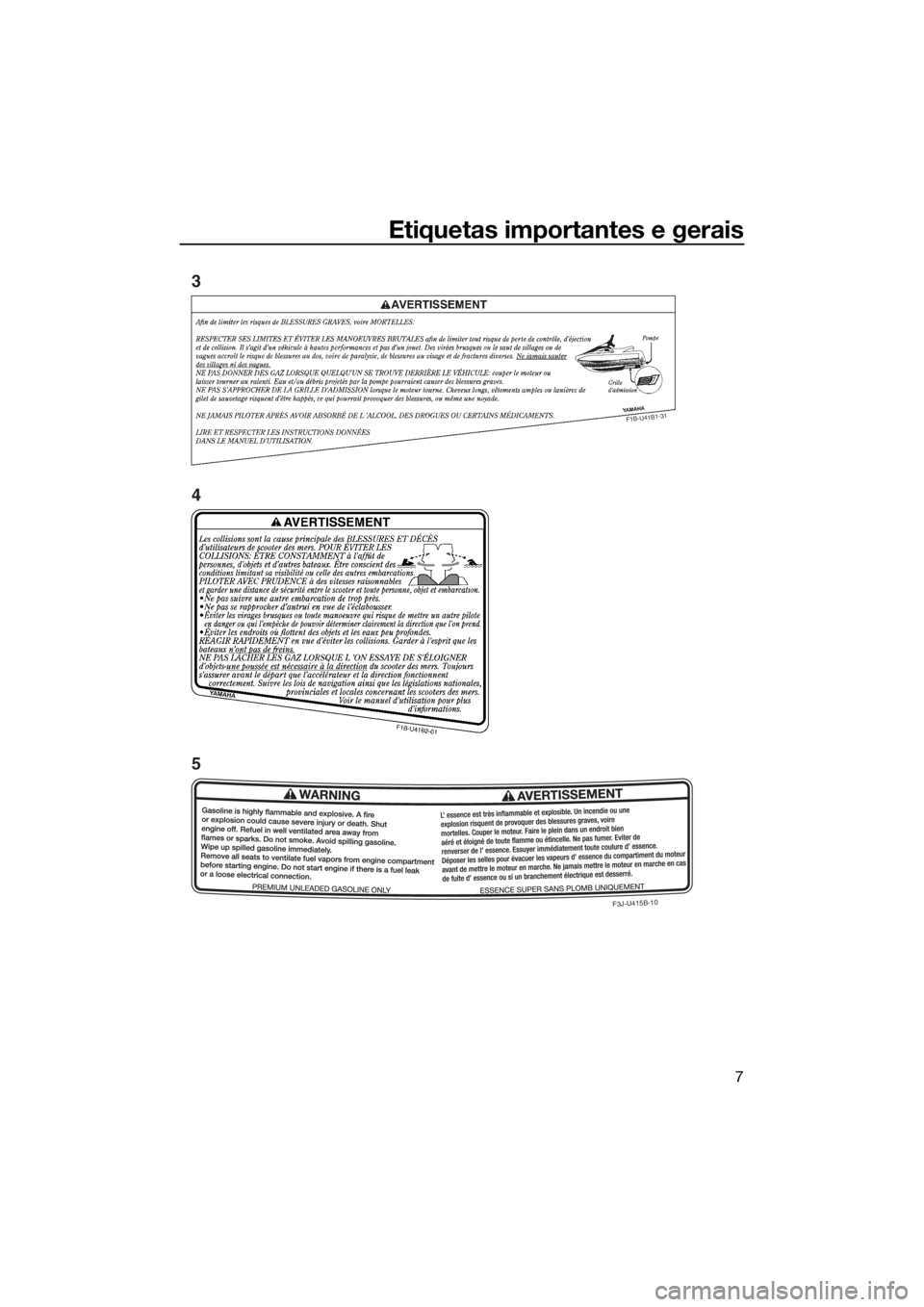 YAMAHA FX SVHO 2017  Manual de utilização (in Portuguese) Etiquetas importantes e gerais
7
F
1
B
-U
4
1
B
1-3
1
F3J-U415B-10
3
4
5
UF3J74P0.book  Page 7  Tuesday, June 28, 2016  9:54 AM 