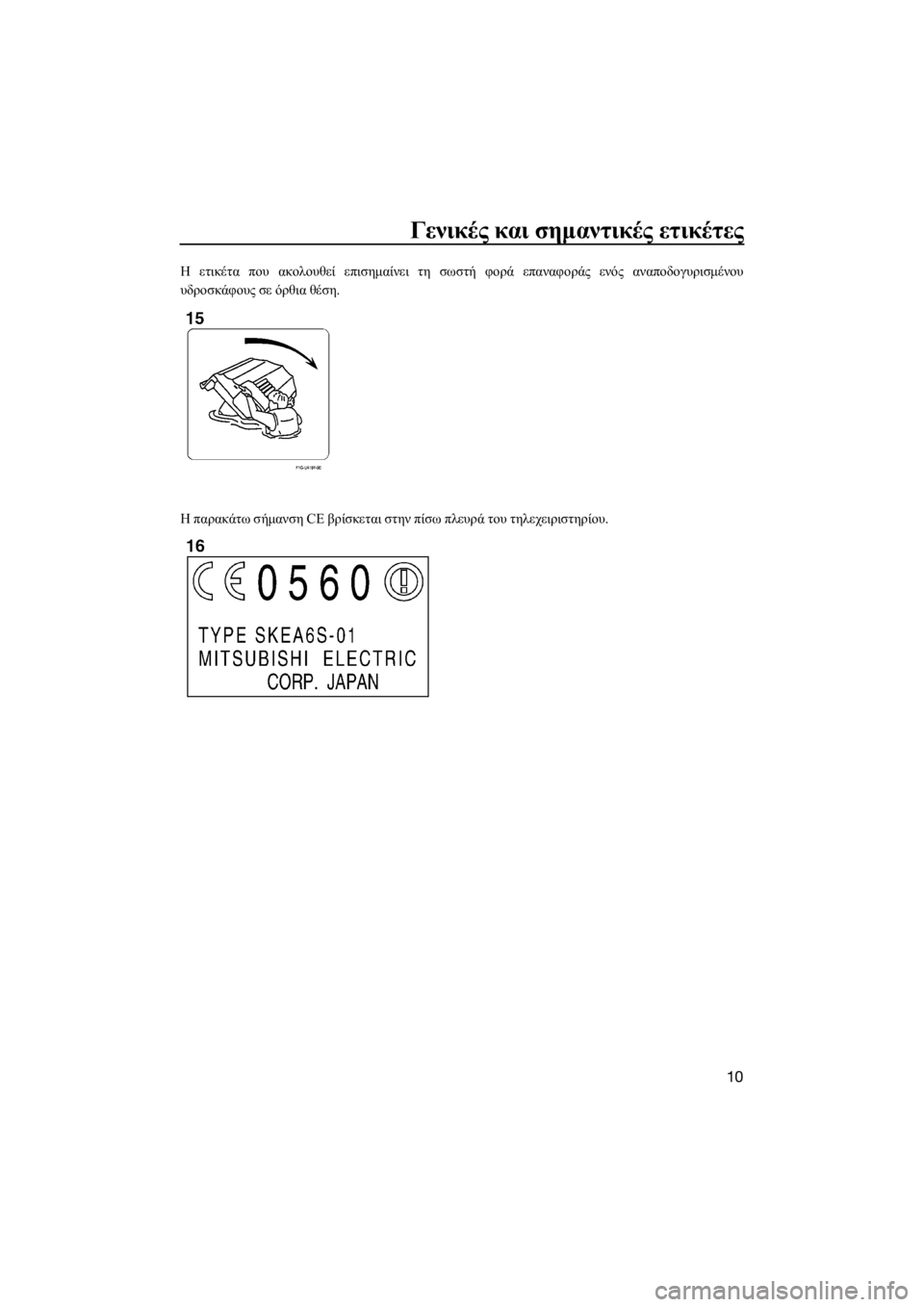 YAMAHA FZS SVHO 2016 ΟΔΗΓΌΣ ΧΡΉΣΗΣ (in Greek) Γενικές και σημαντικές ετικέτες
10
Η ετικέτα που ακολουθεί επισημαίνει τη σωστή φορά επαναφοράς ενός αναποδο YAMAHA FZS SVHO 2016 ΟΔΗΓΌΣ ΧΡΉΣΗΣ (in Greek) Γενικές και σημαντικές ετικέτες
10
Η ετικέτα που ακολουθεί επισημαίνει τη σωστή φορά επαναφοράς ενός αναποδο