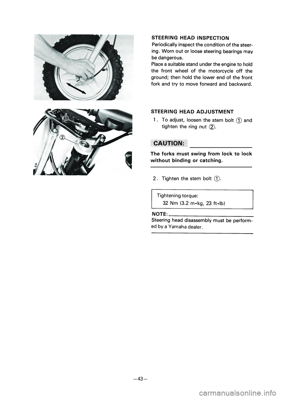 YAMAHA PW50 2006 Repair Manual ��1�(����@�� � �������� ������ � 
