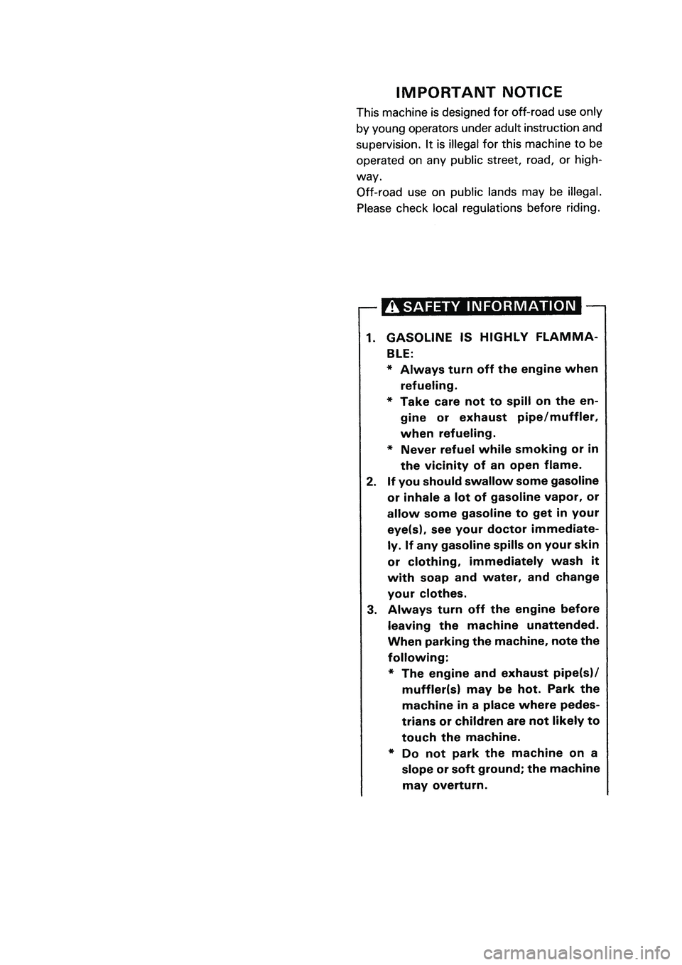 YAMAHA PW50 2006  Owners Manual ��1�(����@�� � �������� ������ � 