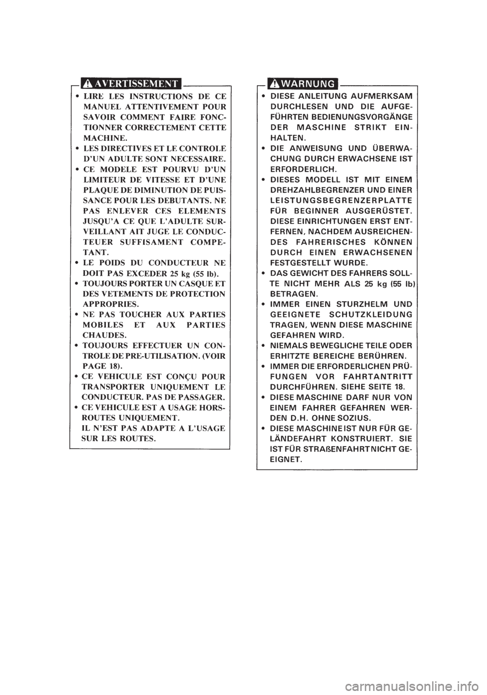 YAMAHA PW50 2003  Notices Demploi (in French) *1/3=PW50-5PG-81  01.4.11 6:22 PM  Page 7 