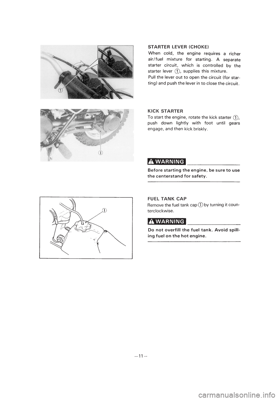 YAMAHA PW50 2002 Owners Guide *1/3=PW50-5PG-81 01.4.11 6:29 PM Page 32 YAMAHA PW50 2002 Owners Guide *1/3=PW50-5PG-81 01.4.11 6:29 PM Page 32