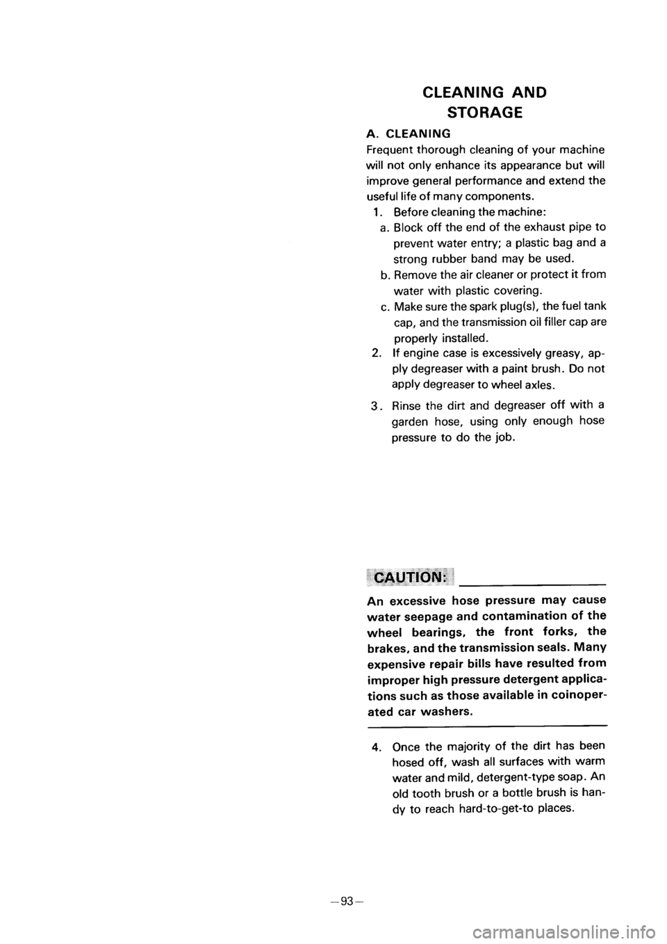 YAMAHA PW50 2001 Owners Manual YAMAHA PW50 2001 Owners Manual