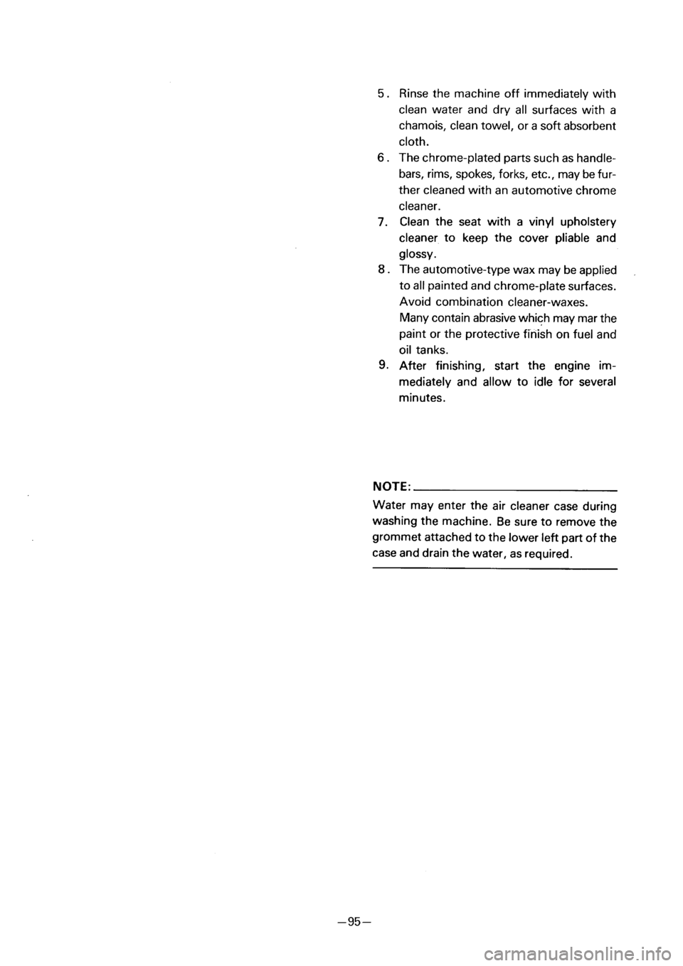 YAMAHA PW50 2001 Owners Manual YAMAHA PW50 2001 Owners Manual