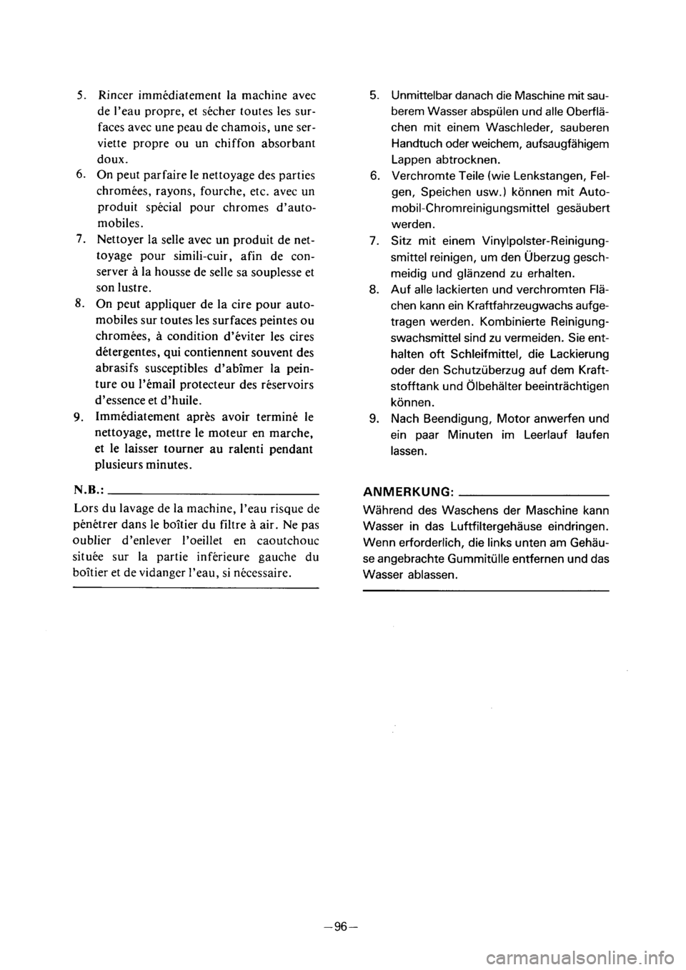 YAMAHA PW50 2001 Owners Manual YAMAHA PW50 2001 Owners Manual