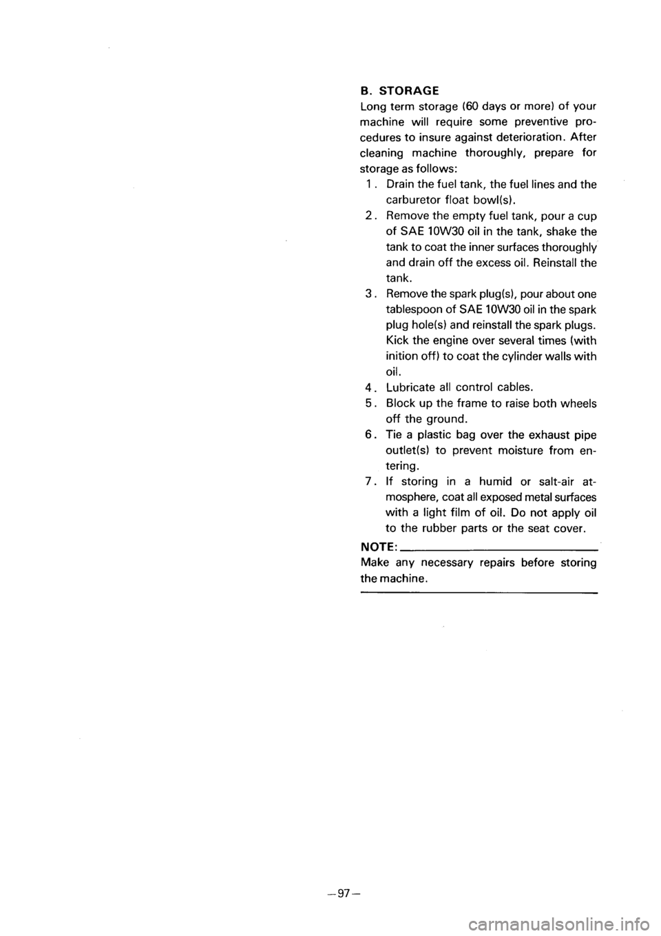 YAMAHA PW50 2001 Owners Manual YAMAHA PW50 2001 Owners Manual