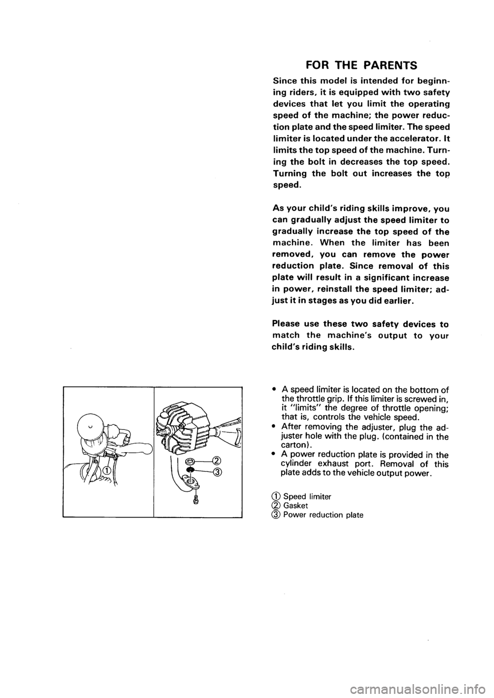 YAMAHA PW50 2001 Notices Demploi (in French) YAMAHA PW50 2001 Notices Demploi (in French)