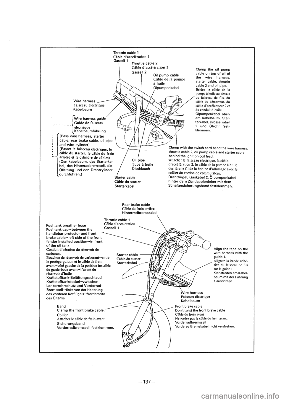 YAMAHA PW50 2001 Owners Manual YAMAHA PW50 2001 Owners Manual