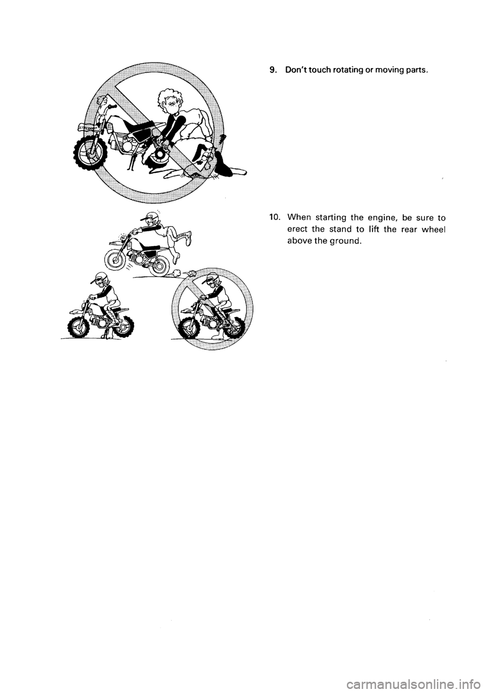 YAMAHA PW50 2001 Notices Demploi (in French) YAMAHA PW50 2001 Notices Demploi (in French)