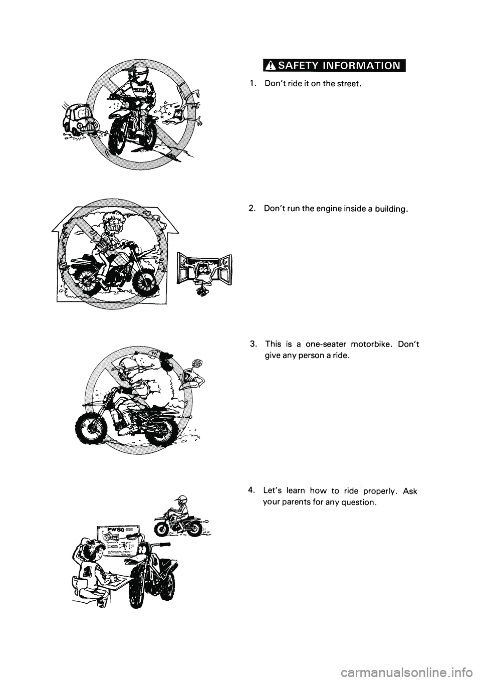 YAMAHA PW80 2006 User Guide � ��3�7������ � �������� ������ � 