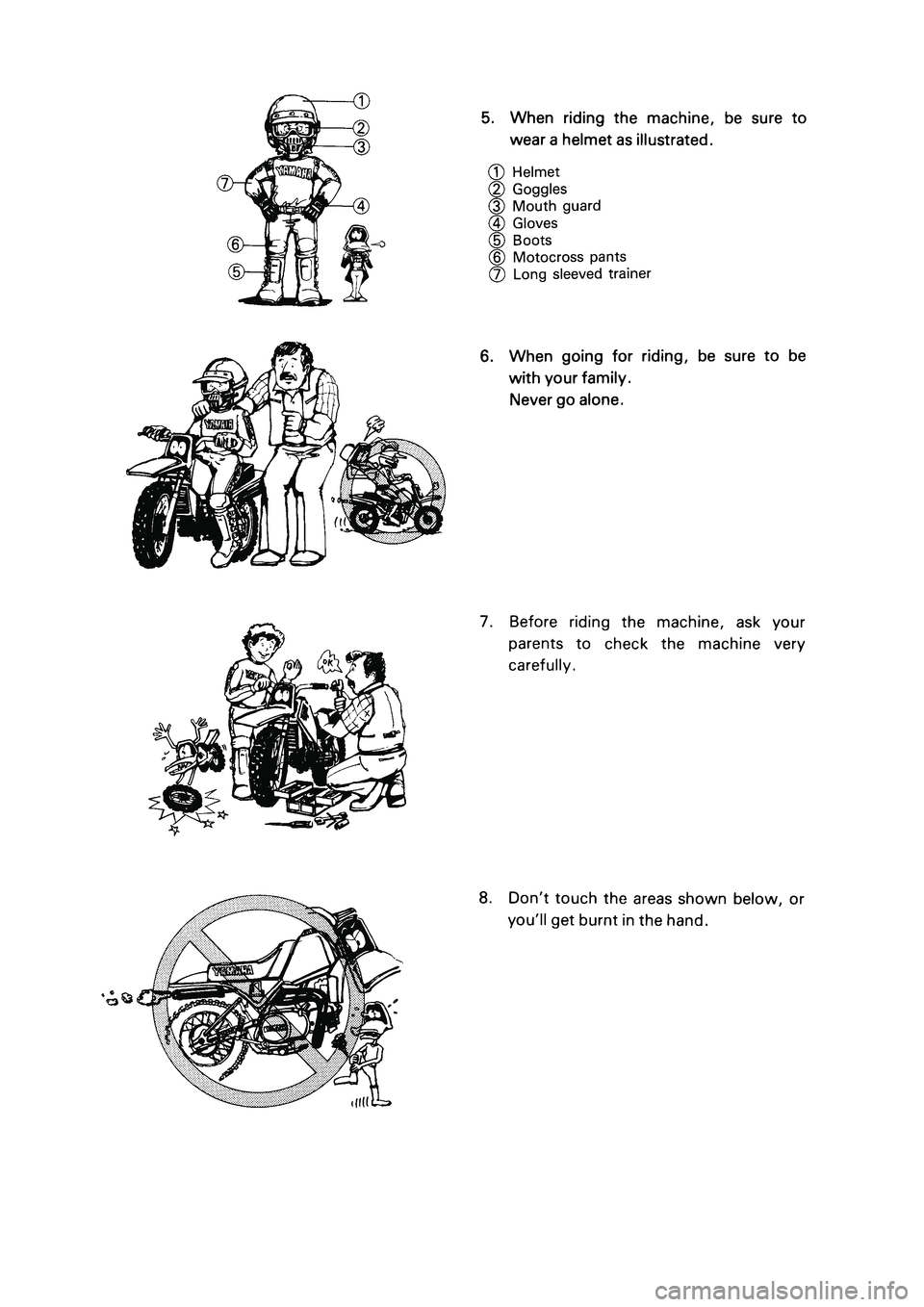 YAMAHA PW80 2006 User Guide � ��3�7������ � �������� ������ � 