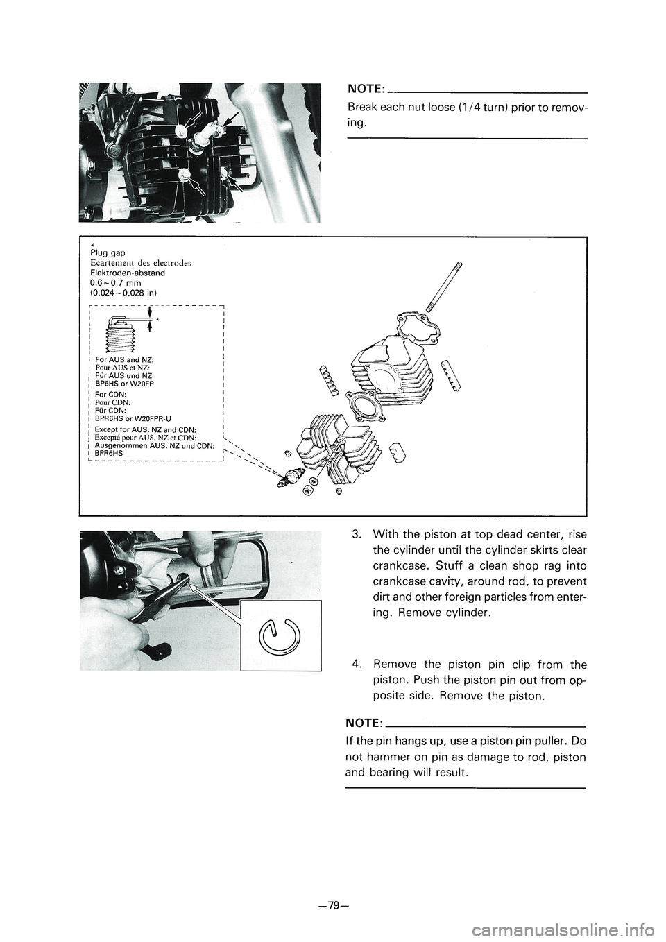 YAMAHA PW80 2006  Betriebsanleitungen (in German) � ��3�7������ � �������� ������ � 