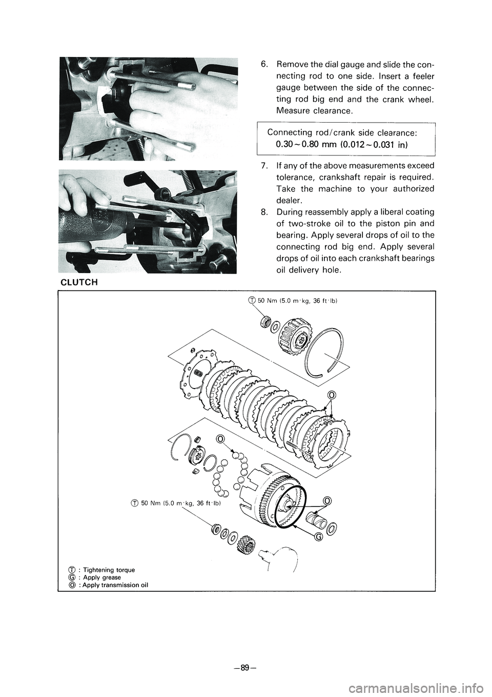 YAMAHA PW80 2005 Notices Demploi (in French) 3RV 8E 3 04.4.13 10:28 8 YAMAHA PW80 2005 Notices Demploi (in French) 3RV 8E 3 04.4.13 10:28 8