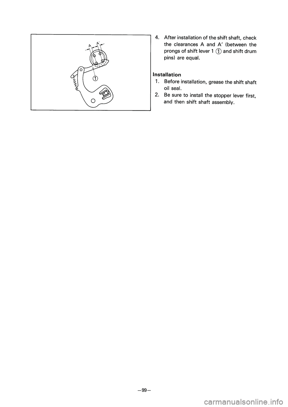 YAMAHA PW80 2005 Notices Demploi (in French) 3RV 8E 3 04.4.13 10:28 18 YAMAHA PW80 2005 Notices Demploi (in French) 3RV 8E 3 04.4.13 10:28 18