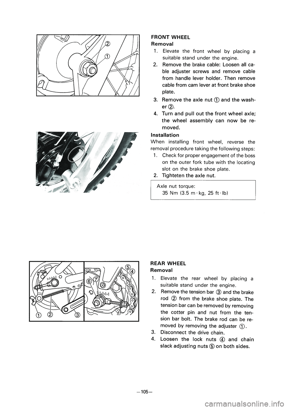 YAMAHA PW80 2005 Notices Demploi (in French) 3RV 8E 3 04.4.13 10:29 24 YAMAHA PW80 2005 Notices Demploi (in French) 3RV 8E 3 04.4.13 10:29 24