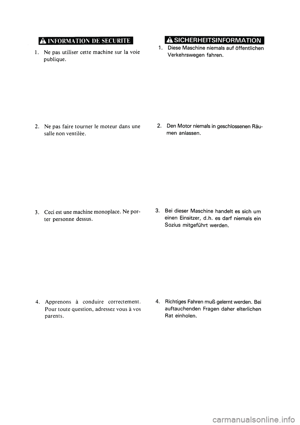 YAMAHA PW80 2005  Notices Demploi (in French)  3RV 8E 1  04.4.13 10:04      13  