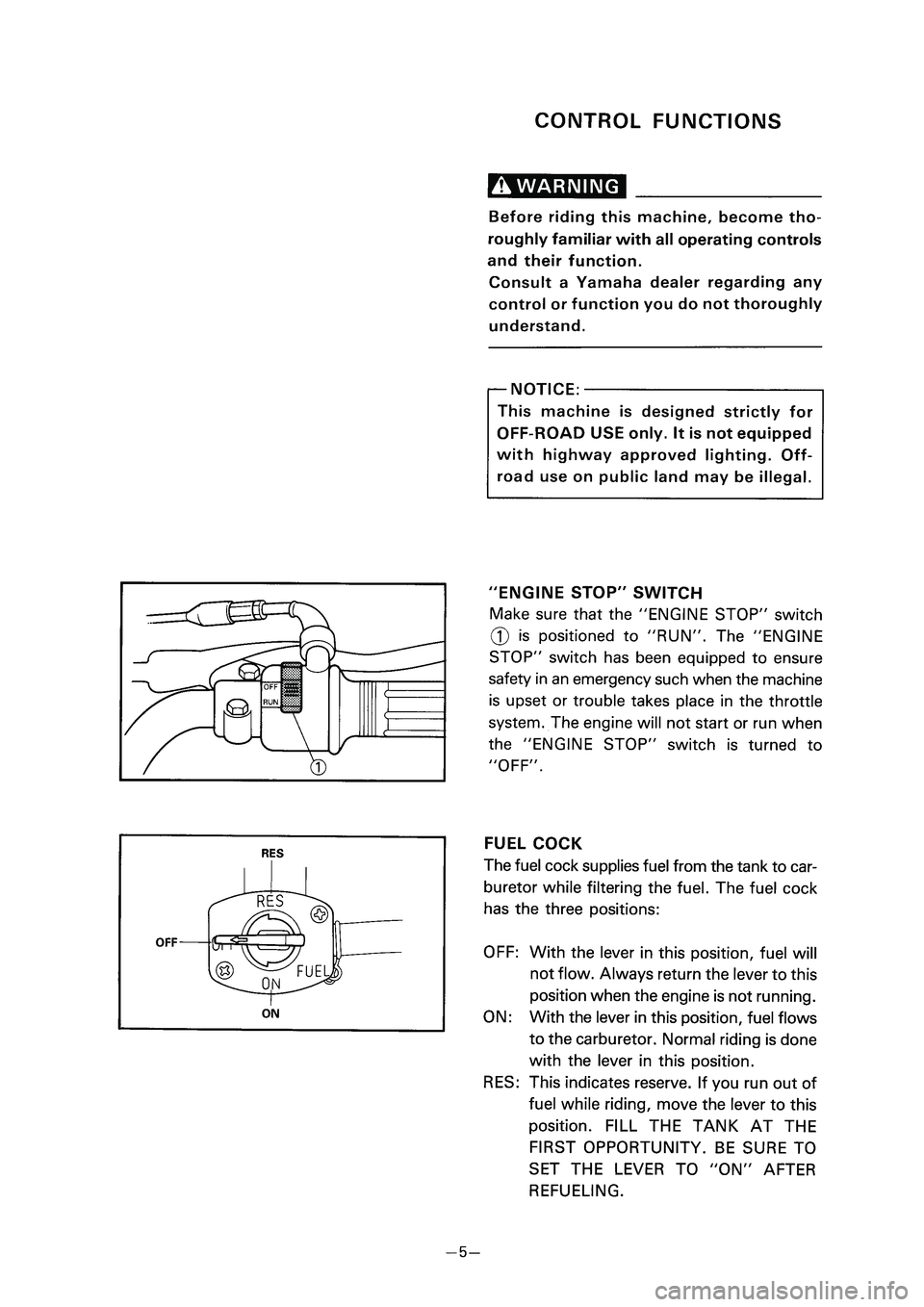 YAMAHA PW80 2005  Notices Demploi (in French)  3RV 8E 1  04.4.13 10:04      24  
