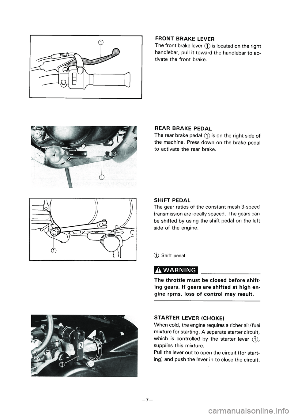 YAMAHA PW80 2005  Notices Demploi (in French)  3RV 8E 1  04.4.13 10:05      26    