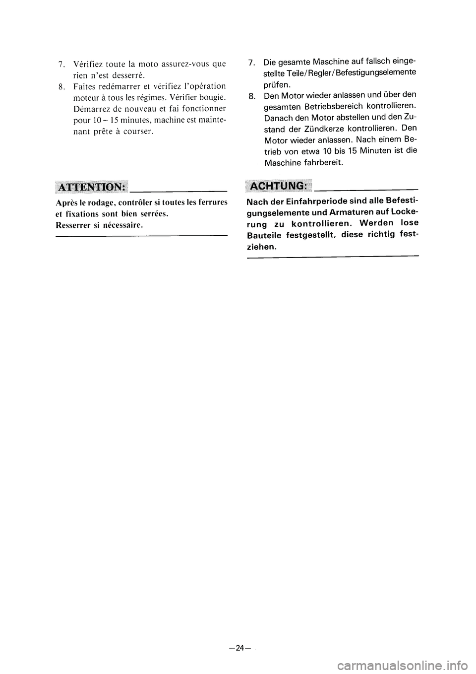 YAMAHA PW80 2005  Notices Demploi (in French)  3RV 8E 1  04.4.13 10:05      43  